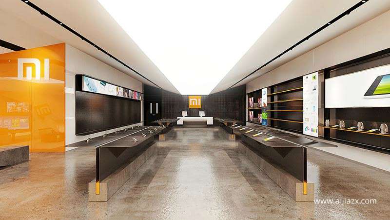 鄭州小米手機(jī)店設(shè)計(jì)，小米手機(jī)店裝修設(shè)計(jì)特點(diǎn)