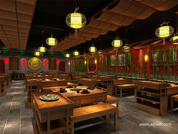 鄭州火鍋店裝修設(shè)計說明，火鍋店裝修設(shè)計規(guī)范