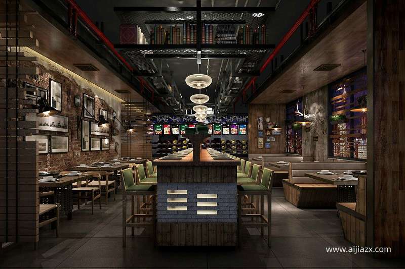 火鍋店裝修設(shè)計方案，一套完整的火鍋店設(shè)計方案