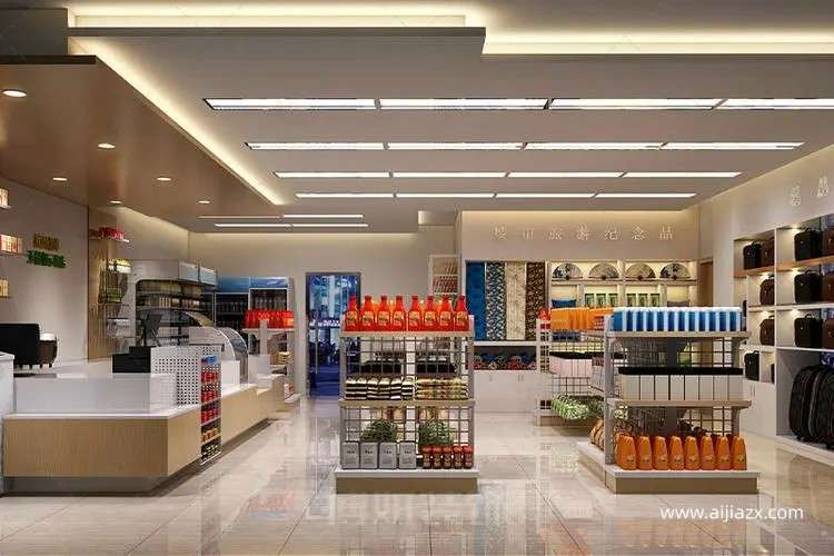 鄭州便利店裝修設(shè)計方案，多元化體驗的便利店設(shè)計