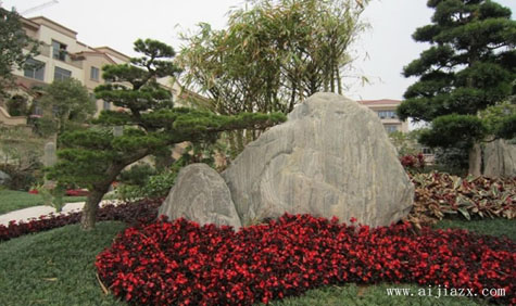 雅逸趣味的園林景觀(guān)裝修效果圖