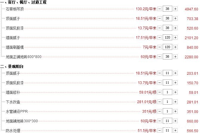 110平米簡單要多少錢？110平全包裝修預(yù)算清單（詳細(xì)價(jià)格）