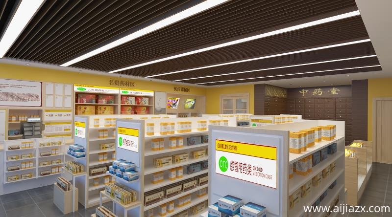 鄭州藥店怎么進行裝修設計體現(xiàn)人文關懷?